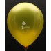 Yellow Metallic Plain Balloon